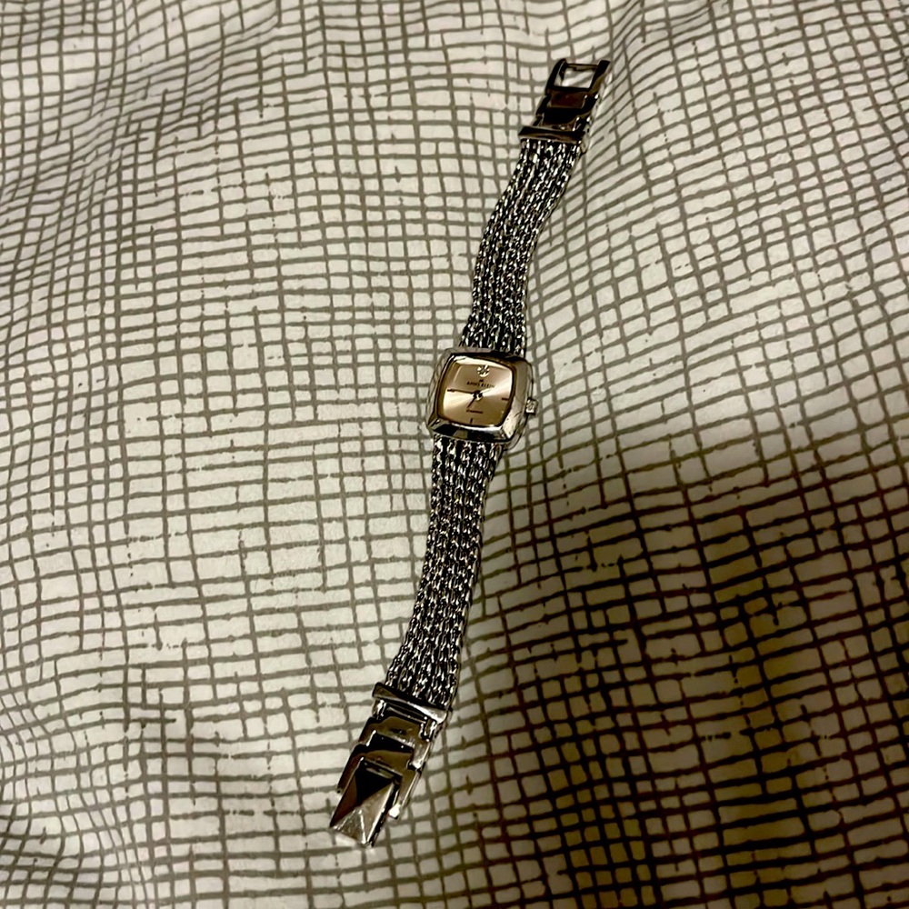 Bracelet watch with diamond. Scruffs on face